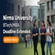 Nirma University BTech/BTech MBA Admissions 2026  Deadline Extended; Apply by May 16